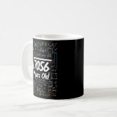 Mug Racine carré de 7056 84 Anniversaire 1 (Devant gauche)