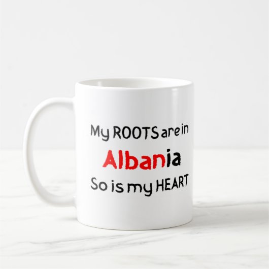 Mug racines albanaises (Gauche)