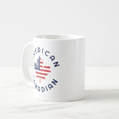 Mug Racines américaines canadiennes (Devant gauche)