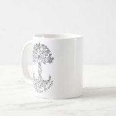 Mug Racines avant fruits déesse Arbre de vie (Devant gauche)
