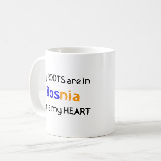 Mug racines de bosnie (Devant gauche)