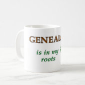 Mug Racines de généalogie (Devant gauche)