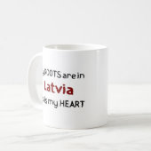Mug racines de latvia (Devant gauche)