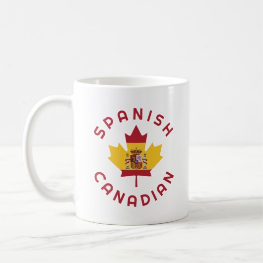 Mug Racines espagnoles canadiennes (Gauche)
