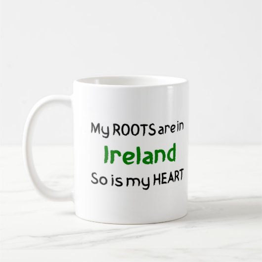 Mug racines irlandaises (Gauche)