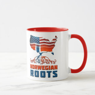 Mug Racines norvégiennes américaines