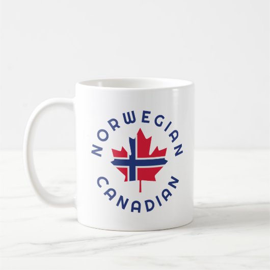 Mug Racines norvégiennes canadiennes (Gauche)