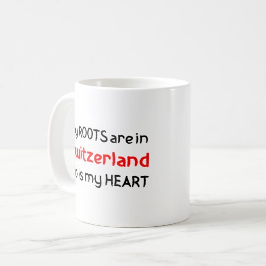 Mug racines suisse (Devant gauche)