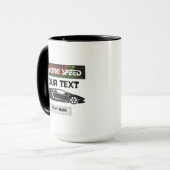 Mug Racing Speed Car Design – Fast Motorsport Performa (Devant gauche)