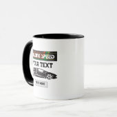 Mug Racing Speed Car Design – Fast Motorsport Performa (Devant gauche)