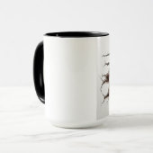 Mug racoon dans un mur fissuré (Devant gauche)
