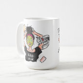 Mug Rad Maman's Day Off Illustration Maman (Devant gauche)