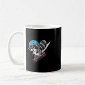 Mug Rad Rocket Raccoon Star du Skateboard (Gauche)