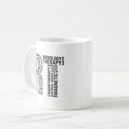 Mug Rad Tech Radiology RT (Devant gauche)