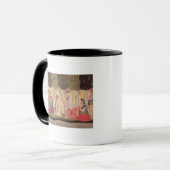 Mug Radha et Krishna posés dans un verger, Kulu (Devant gauche)