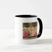 Mug Radha et Krishna posés dans un verger, Kulu (Devant droit)