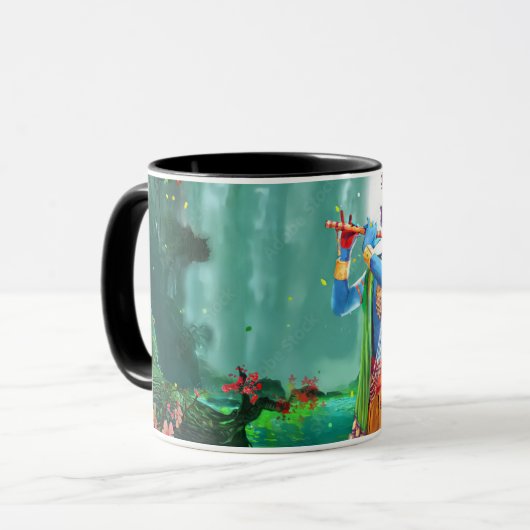 Mug (Radha Krishna) (Devant gauche)