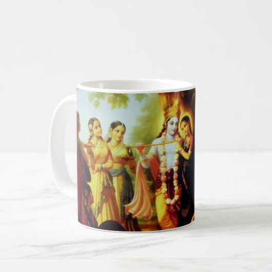 Mug Radha Krishna (Devant gauche)