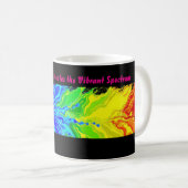 Mug « Radiance » – Un motif de fierté abstrait  (Devant droit)