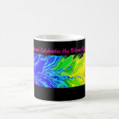 Mug « Radiance » – Un motif de fierté abstrait  (Centre)