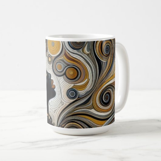 Mug "Radiant Release" (Devant droit)