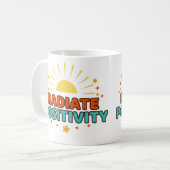Mug Radiate Positivité (Devant gauche)