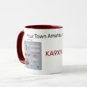 Mug Radiateur à jambe de transmetteur Gonset Communica (Devant gauche)