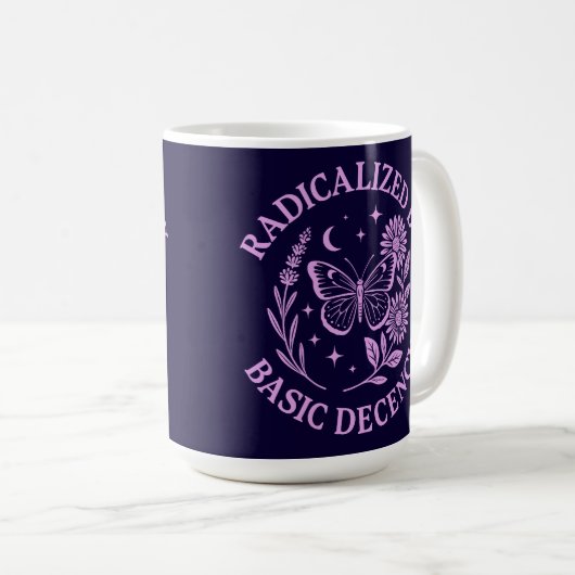 Mug Radicalized by Basic Decency (Devant droit)