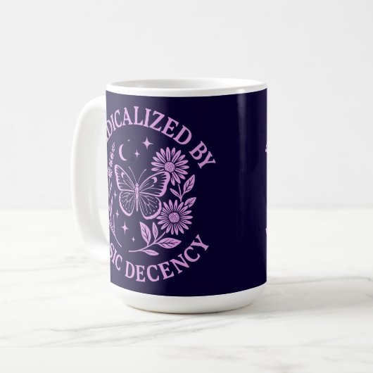 Mug Radicalized by Basic Decency (Devant gauche)