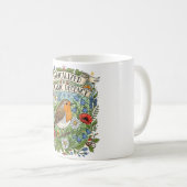 Mug Radicalized by Basic Decency Aesthetic Art Bird (Devant droit)