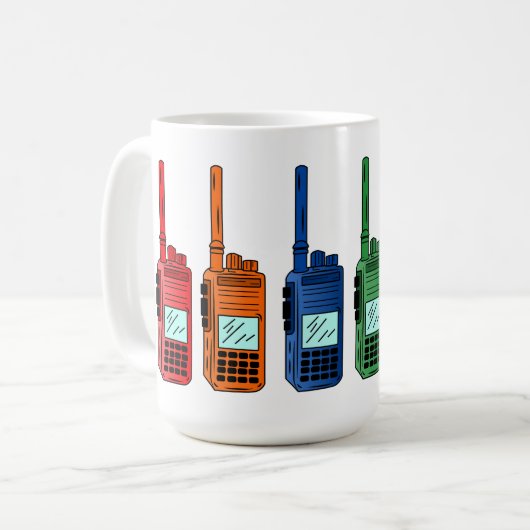 Mug Radio Arc-en-ciel (Devant gauche)