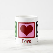 Mug Radio Peace Love (Centre)