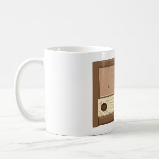 Mug Radio vintage (Gauche)