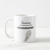 Mug RADIOGRAPHER Personalized Name X-Ray Tech Gift (Gauche)