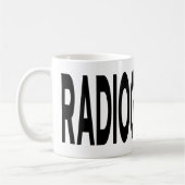 Mug RADIOGRAPHER Typographie noire (Gauche)