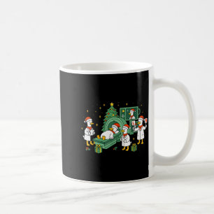 Mug Radiologie drôle d'oie Ct Scan Noël Infirmière rad