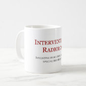 Mug Radiologie interventionnelle (Devant gauche)