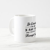 Mug Radiologie Technologue Radiologiste Je suis un rad (Devant gauche)