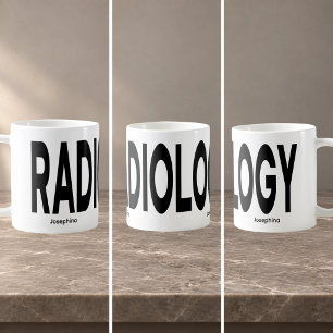 Mug RADIOLOGIE Texte enveloppant Personnalisé
