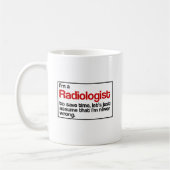 Mug Radiologue (Gauche)