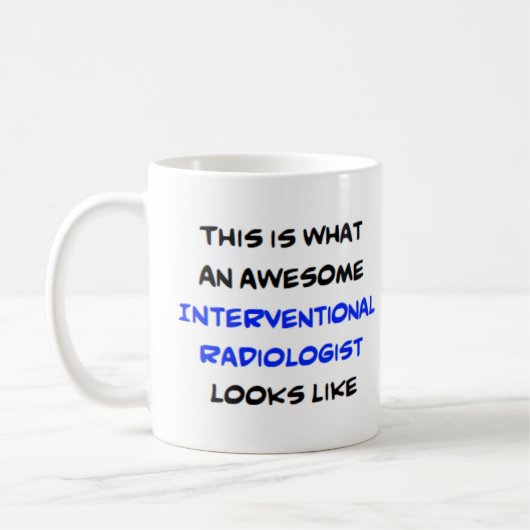 Mug radiologue interventionniste, génial (Gauche)