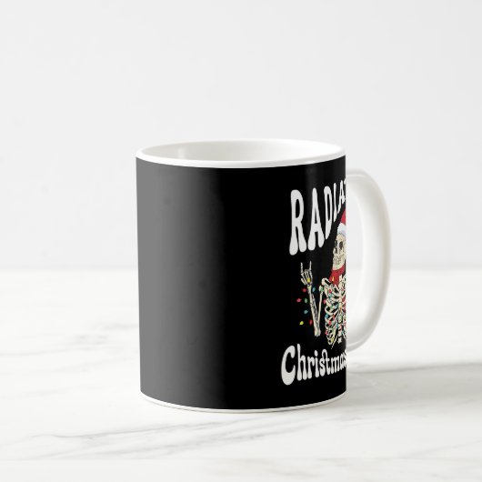 Mug Radiology Radiating Christmas Cheer X-ray Rad Tech (Devant droit)
