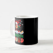 Mug Radiology Squad Nurse Reindeer Buffalo Red Plaid C (Devant gauche)