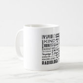 Mug Radiology Tech Technologist Rad Tech X-Ray Tech (Devant gauche)