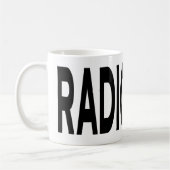 Mug RADIOLOGY Typography Medical Imaging Gift (Gauche)