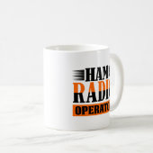 Mug Radioopérateur de jambon amateur (Devant droit)