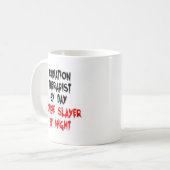 Mug Radiothérapeute Zombie Slayer (Devant gauche)