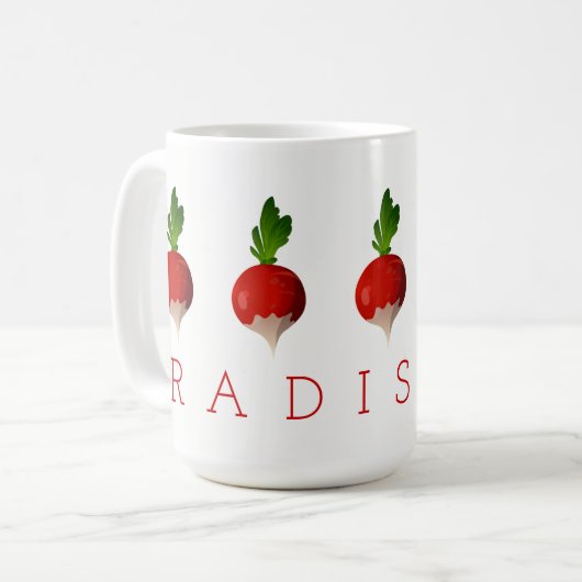 Mug Radis (Devant gauche)