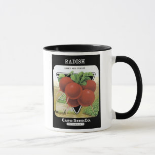 Mug Radish Early Red Turnip Card Seed Co