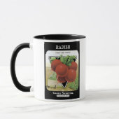 Mug Radish Early Red Turnip Card Seed Co (Gauche)
